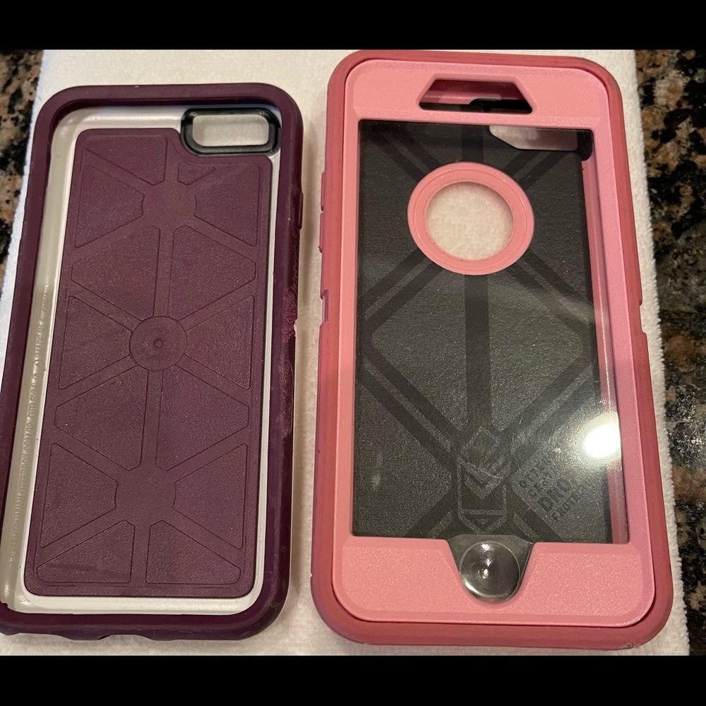 Two Otterbox Cell Phone Cases -Good Condition